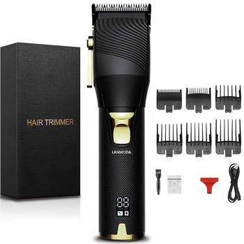 Профессиональный Триммер для мужчин и Взрослых, USB Беспроводная Высокомощная Регулируемая машинка для стрижки волос, Электрический резак, Машина для стрижки Волос, Парикмахерская