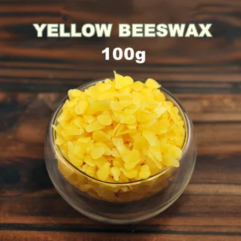 Натуральный бальзам для губ с желтым пчелиным воском 100 г отечественного производства