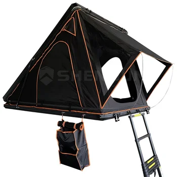Алюминиевая Треугольная Оболочка Кемпинга SUV Car RoofTop Tent Hard Shell Cover Car Rooftop Tent Для Продажи
