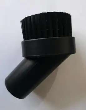круглая щетка для пылесоса из пластика черного цвета 2,5 см диаметром 32 мм
