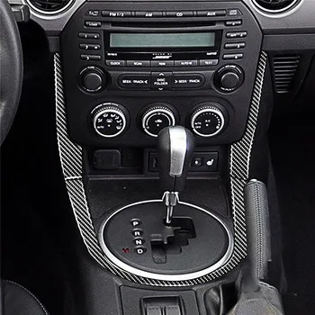 Декоративные аксессуары для интерьера автомобиля Mazda MX-5 Miata 2009-2015, карбоновая передача CD Gear, U-образные объемные наклейки, накладка