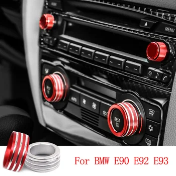 Для BMW 3 Серии E90 E91 E92 E93 2005-2013 Крышка Звуковой ручки автомобильного кондиционера Для внутренней отделки (опция с 3 или 4 кнопками)
