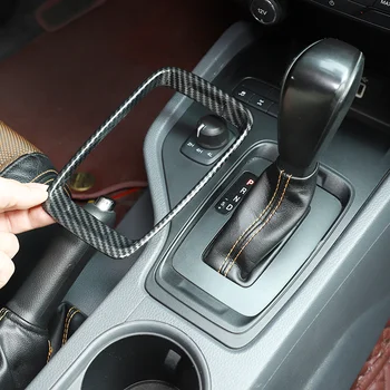 Для 15-21 Ford Ranger центральная консоль рамка переключения передач декоративная крышка наклейки аксессуары для интерьера автомобиля высококачественный материал ABS