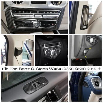 Внутренняя Отделка стойки B и вентиляционного отверстия для приборов переменного тока/Пряжки ремня безопасности Для Mercedes-Benz G Class W464 G350 G500 2019-2021