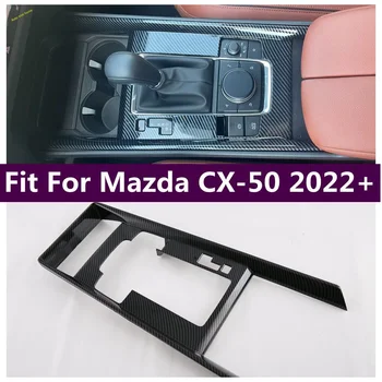 Коробка передач Глохнет, Рычаг Переключения передач, панель Рамы, украшение, пригодное для Mazda CX-50 2022 - 2024 Аксессуары для интерьера
