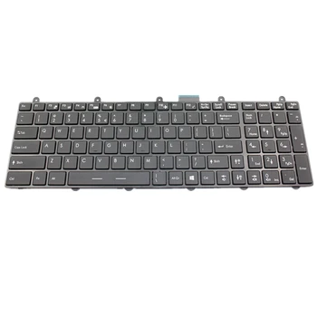 Клавиатура для ноутбука MSI GE70 2PE-482XCN 2PE-666XCN 2QD-803XCN 2QE-802XCN 2QE-858XCN Черная Английское издание США RU Русское издание