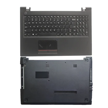 Новая Американская клавиатура Для Lenovo E52 E52-80 V510-15IKB С Подставкой для рук Верхняя крышка 5CB0M32036/Нижняя Базовая крышка