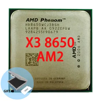 Процессор AMD Phenom X3 8650 с трехъядерным процессором 2,3 ГГц HD8650WCJ3BGH Socket AM2 +