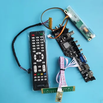 Комплект LTN170WX-L08 Панель управления пультом дистанционного управления 1440X900 1 CCFL LCD Цифровой HDMI-совместимый телевизор VGA USB AV 30pin DVB-C DVB-T 17