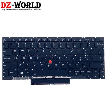 Новая оригинальная клавиатура с подсветкой на американском и английском языках для ноутбука Lenovo Thinkpad X1 Nano Gen1 Teclado SN20X82274