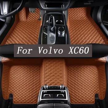Для автомобильных ковриков Volvo XC60 XC60 водонепроницаемые износостойкие легко моющиеся автомобильные коврики серии 2015-2022