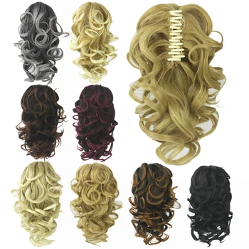 Soowee 8 Цветных Вьющихся Синтетических Волос Из Высокотемпературного Волокна 
