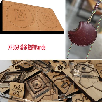 Новое Японское стальное лезвие, деревянный штамп, круглый нож для кошелька для монет, Перфоратор для кожи, ручной инструмент для резки кожи, инструменты для рукоделия