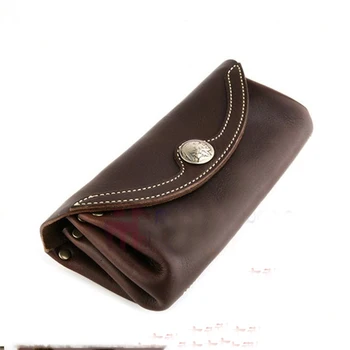 DIY кожаный женский винтажный дизайнерский кошелек с внутренним карманом на молнии, нож для высечки, форма для металла, выдолбленный инструмент для перфорации, лезвие 20x9,5x3,5 см
