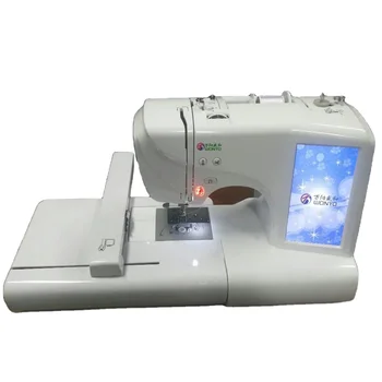 Маленький домашний компьютер с одной головкой, швейная и вышивальная машина, может использоваться для изготовления петель