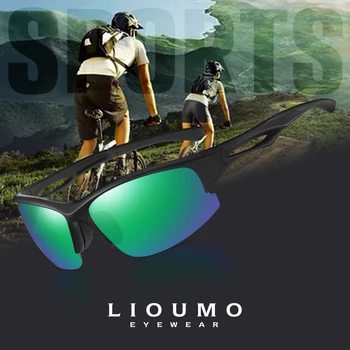 Бренд LIOUMO Спортивные Солнцезащитные Очки Для Мужчин, Поляризованные Очки, Фотохромные Очки Для Вождения, Модные Оттенки Очков gafas de sol hombre