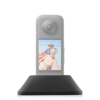 Для экшн-камеры Insta360 X3 Силиконовая подставка для защиты рабочего стола Вертикальное основание