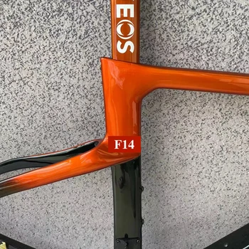Велосипедная рама T1100 из углеродного волокна Велосипедная рама F14 Полностью из углеродного волокна Fit Di2 Сделано на Тайване