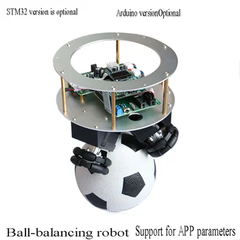 Робот-балансировщик с одним шариком, стоящий Шар, Шаровые самобалансирующиеся опоры вторичного