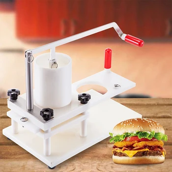 Новая машина для формования пластиковых гамбургеров, руководство по экспорту, машина для формования полиэтиленовых гамбургеров, специальная машина для прессования говядины